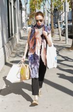 EMILY BLUNT Out Shopping in Los Angeles 02/09/2016
