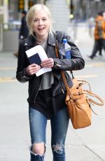 EMILY KINNEY Out and About in Vancouver 02/03/2016