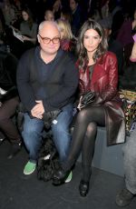 EMILY RATAJKOWSKI at Anna Sui Fall 2016 Fashion Show at NYFW 02/17/2016