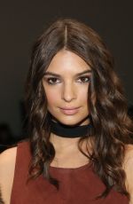 EMILY RATAJKOWSKI at Public School Fall 2016 Fashion Show at NYFW 02/14/2016