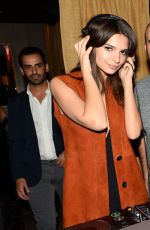 EMILY RATAJKOWSKI at Studio Bryce Thompson Showcase in New York 02/18/2016