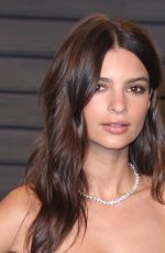 EMILY RATAJKOWSKI at Vanity Fair Oscar 2016 Party in Beverly Hills 02/28/2016