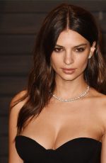 EMILY RATAJKOWSKI at Vanity Fair Oscar 2016 Party in Beverly Hills 02/28/2016