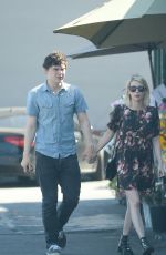 EMMA ROBERT Out at Bristol Farms in West Hollywood 02/21/2016