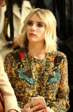 EMMA ROBERTS at Coach Fall 2016 Fashion Show in New York 02/16/2016