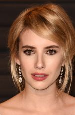 EMMA ROBERTS at Vanity Fair Oscar 2016 Party in Beverly Hills 02/28/2016