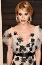 EMMA ROBERTS at Vanity Fair Oscar 2016 Party in Beverly Hills 02/28/2016