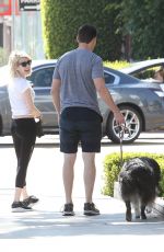 EMMA ROBERTS Heading to a Gym in Los Angeles 02/25/2016
