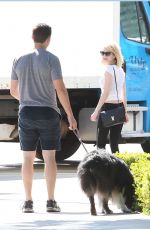 EMMA ROBERTS Heading to a Gym in Los Angeles 02/25/2016