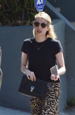 EMMA ROBERTS Out and About in Los Angeles 02/23/2016
