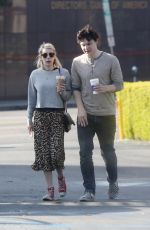 EMMA ROBERTS Out in Los Angeles 02/23/2016
