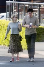 EMMA ROBERTS Out in Los Angeles 02/23/2016