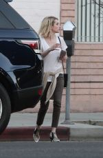 EMMA ROBERTS Out  in Los Angeles 02/24/2016