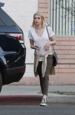 EMMA ROBERTS Out  in Los Angeles 02/24/2016