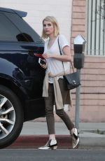 EMMA ROBERTS Out  in Los Angeles 02/24/2016