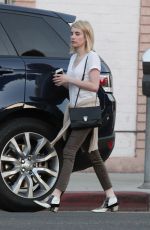 EMMA ROBERTS Out  in Los Angeles 02/24/2016