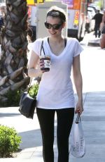 EMMA ROBERTS Out Shopping in Los Angeles 02/25/2016