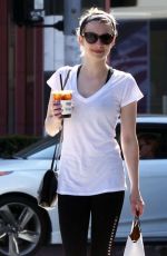 EMMA ROBERTS Out Shopping in Los Angeles 02/25/2016