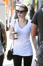 EMMA ROBERTS Out Shopping in Los Angeles 02/25/2016