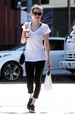 EMMA ROBERTS Out Shopping in Los Angeles 02/25/2016