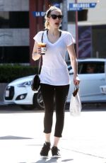 EMMA ROBERTS Out Shopping in Los Angeles 02/25/2016