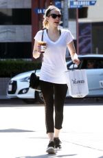 EMMA ROBERTS Out Shopping in Los Angeles 02/25/2016