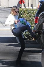 EMMA ROBERTS Shopping at Bristol Farms in West Hollywood 02/19/2016