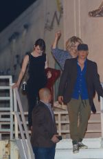EMMA STONE Leaves Adele Concert in Los Angeles 02/12/2016