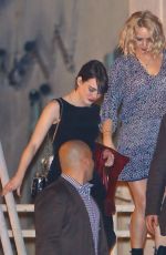 EMMA STONE Leaves Adele Concert in Los Angeles 02/12/2016