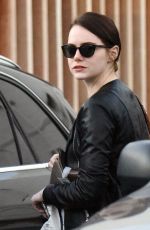 EMMA STONE Out and About in Los Angeles 02/05/2016