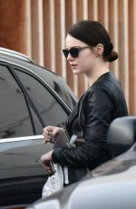 EMMA STONE Out and About in Los Angeles 02/05/2016