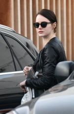 EMMA STONE Out and About in Los Angeles 02/05/2016