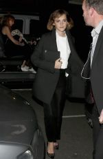 EMMA WATSON Arrives at Emmanuel Center in London 02/24/2016