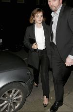 EMMA WATSON Arrives at Emmanuel Center in London 02/24/2016
