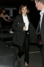 EMMA WATSON Arrives at Emmanuel Center in London 02/24/2016