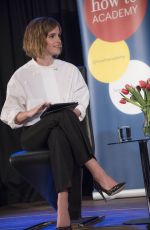 EMMA WATSON at Evening with Gloria Steinem at Emmanuel Centre in London 02/24/2016
