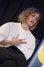 EMMA WATSON at Evening with Gloria Steinem at Emmanuel Centre in London 02/24/2016