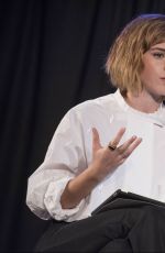 EMMA WATSON at Evening with Gloria Steinem at Emmanuel Centre in London 02/24/2016