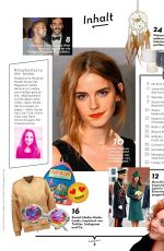 EMMA WATSON in 20 Minuten Friday No. 6, February 2016 Issue