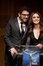EMMY ROSSUM at 68th Annual Writers Guild Awards in New York 02/13/2016