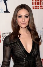 EMMY ROSSUM at 68th Annual Writers Guild Awards in New York 02/13/2016