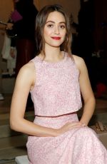 EMMY ROSSUM at Carolina Hherrera Fall 2016 Presentation at New York Fashion Week 02/15/2016