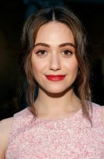 EMMY ROSSUM at Carolina Hherrera Fall 2016 Presentation at New York Fashion Week 02/15/2016