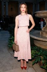 EMMY ROSSUM at Carolina Hherrera Fall 2016 Presentation at New York Fashion Week 02/15/2016