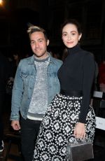 EMMY ROSSUM at Monse Front Row Show at New York Fashion Week 02/12/2016