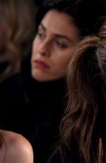 EMMY ROSSUM at Monse Front Row Show at New York Fashion Week 02/12/2016