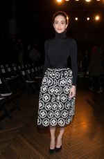 EMMY ROSSUM at Monse Front Row Show at New York Fashion Week 02/12/2016