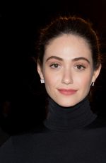 EMMY ROSSUM at Monse Front Row Show at New York Fashion Week 02/12/2016