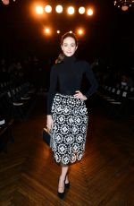 EMMY ROSSUM at Monse Front Row Show at New York Fashion Week 02/12/2016
