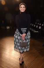 EMMY ROSSUM at Monse Front Row Show at New York Fashion Week 02/12/2016